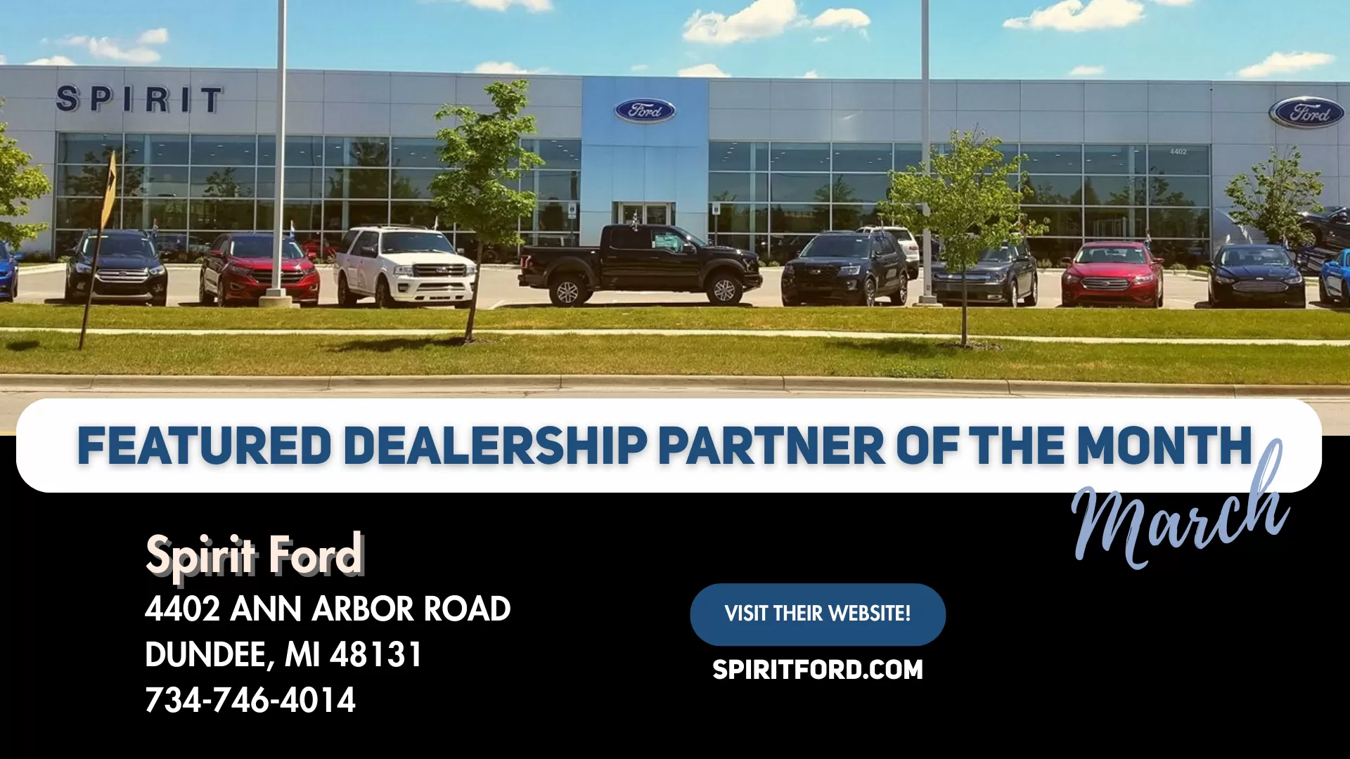 Dealership Partner of the Month - March 26