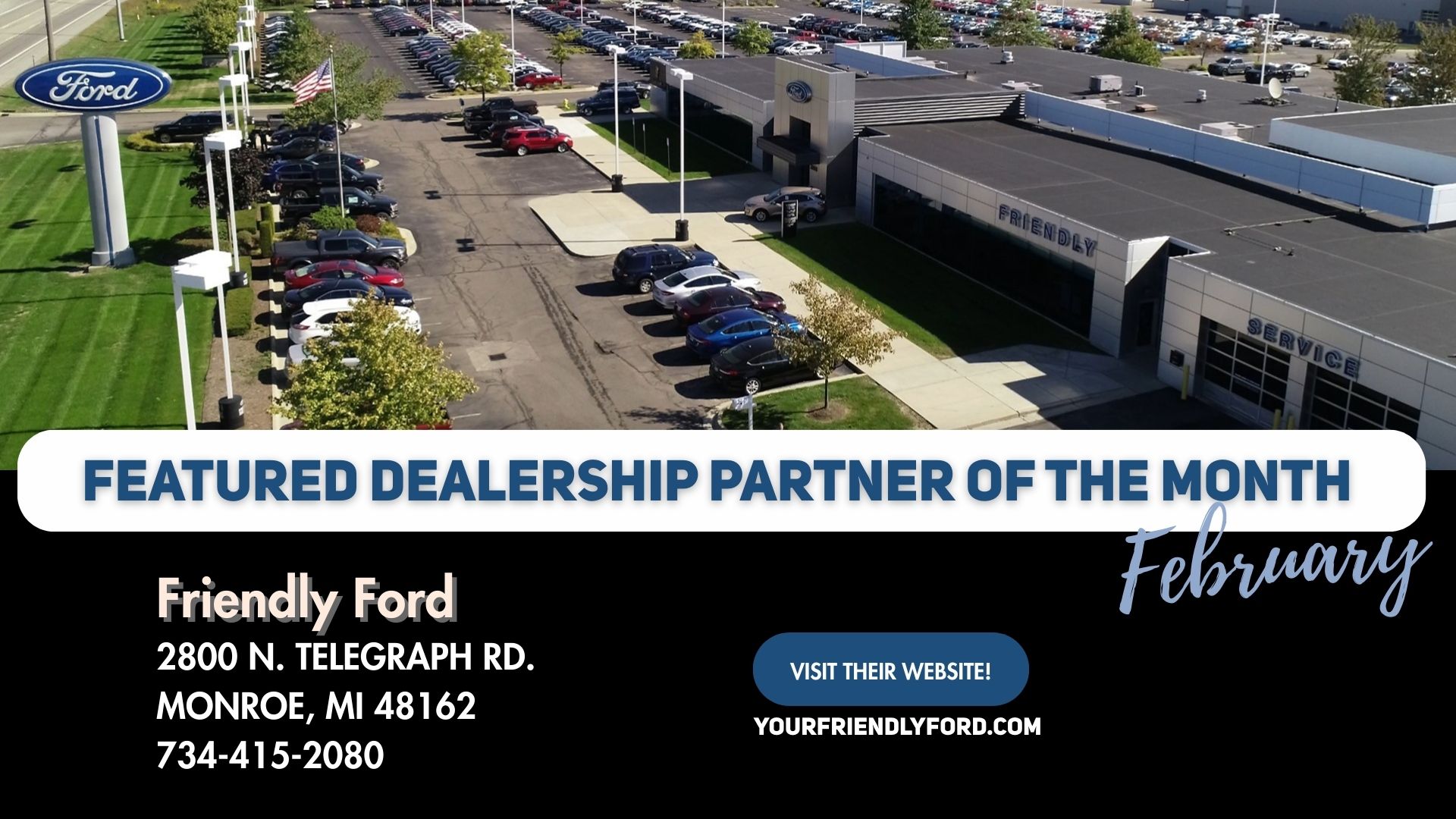 February 2026 Dealiership of the Month - Friendly Ford
