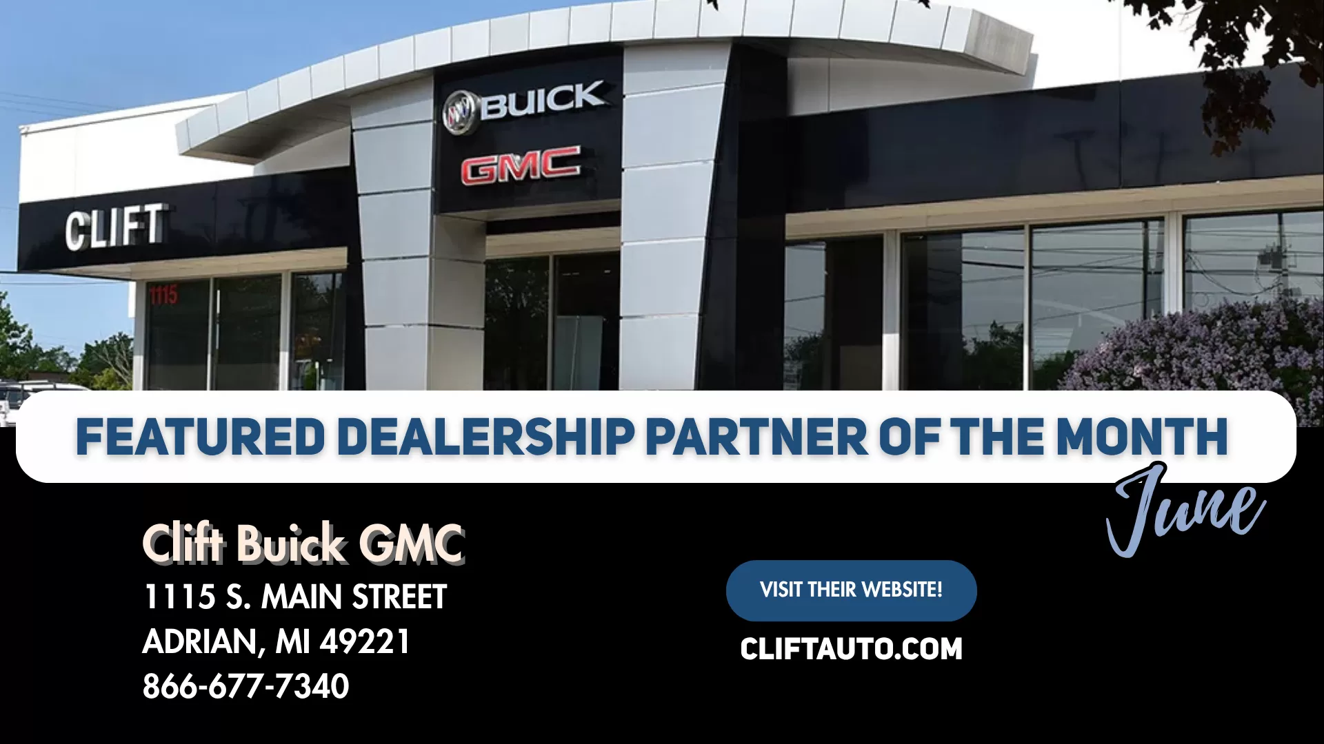 Featured Dealership of the Month - Clift Buick GMC